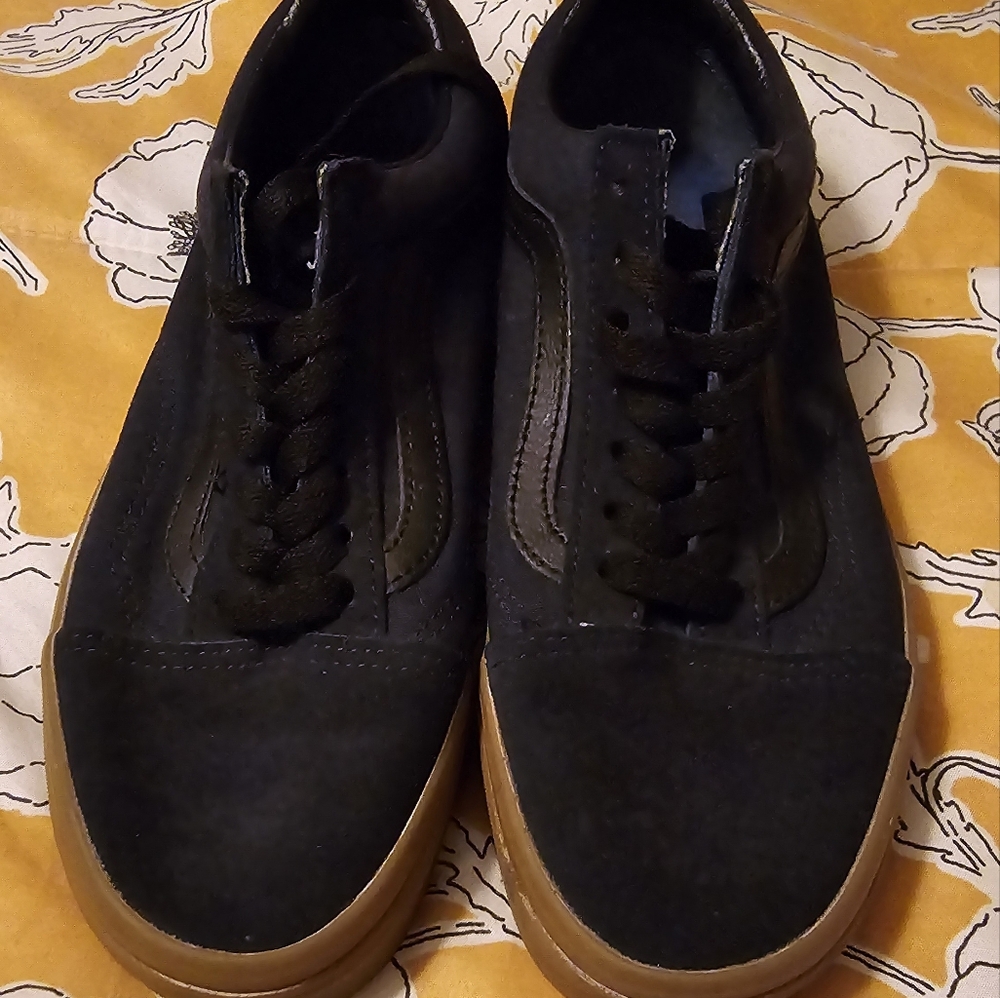 Navy Blue Vans Size 5.5 kids/7 women's